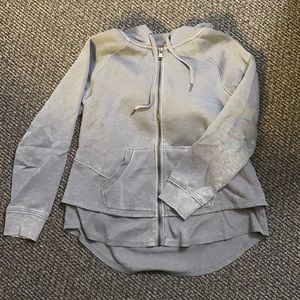 Calvin Klein Grey Marled Zip up Hoodie